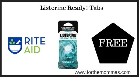 Rite Aid: Listerine Ready! Tabs