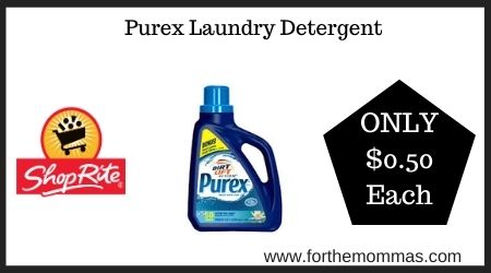 ShopRite: Purex Laundry Detergent