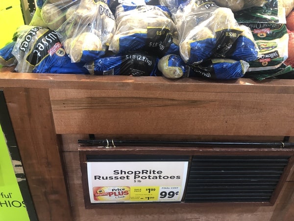 ShopRite Russet Potatoes 5lb Bag