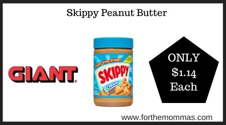 Giant: Skippy Peanut Butter