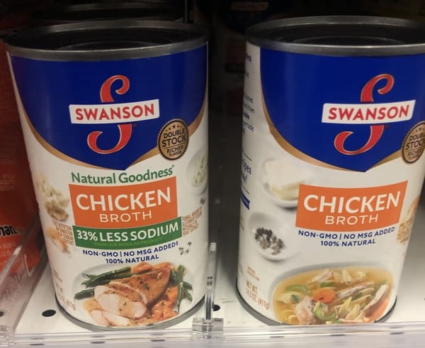 Free Swanson Canned Chicken Broth At Shoprite