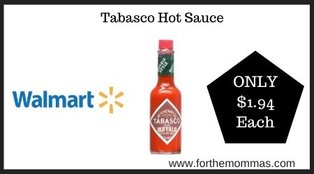 Walmart: Tabasco Hot Sauce