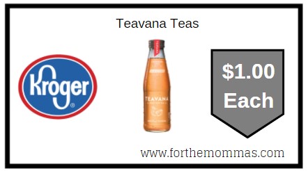 Kroger: Teavana Teas $1.00 Each