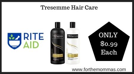 Rite Aid: Tresemme Hair Care