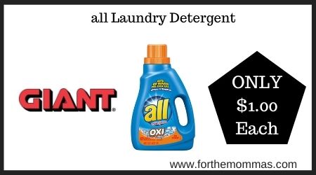 Giant: all Laundry Detergent