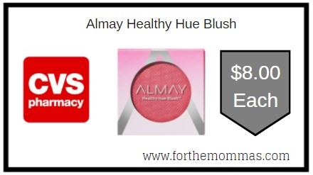 CVS: Almay Healthy Hue Blush ONLY $8.00 Each 