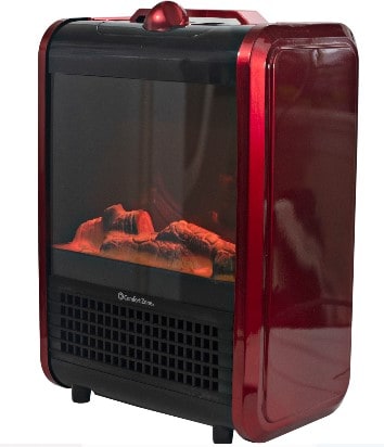Walmart: Comfort Zone Mini Portable Electric Fireplace Heater $39.98 Each