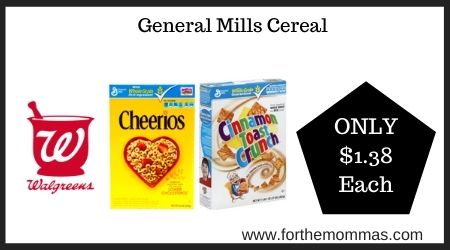 Walgreens: General Mills Cereal