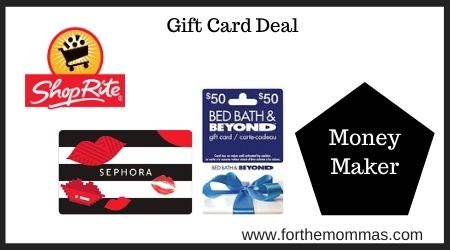 ShopRite: Gift Card Deal – $10.00 Moneymaker Starting 1/10!