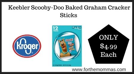 Kroger: Keebler Scooby-Doo Baked Graham Cracker Sticks