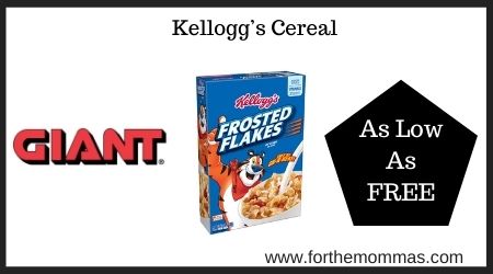 Giant: Kellogg’s Cereal