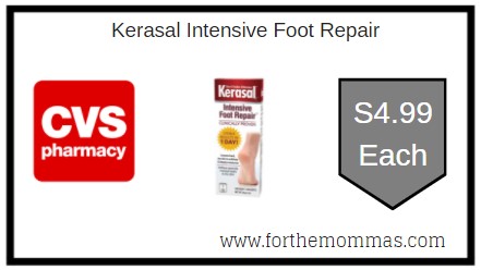 CVS: Kerasal Intensive Foot Repair $4.99