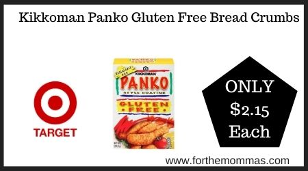 Target: Kikkoman Panko Gluten Free Bread Crumbs