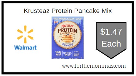 Walmart: Krusteaz Protein Pancake Mix ONLY $1.47