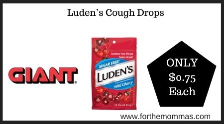 Giant: Luden’s Cough Drops