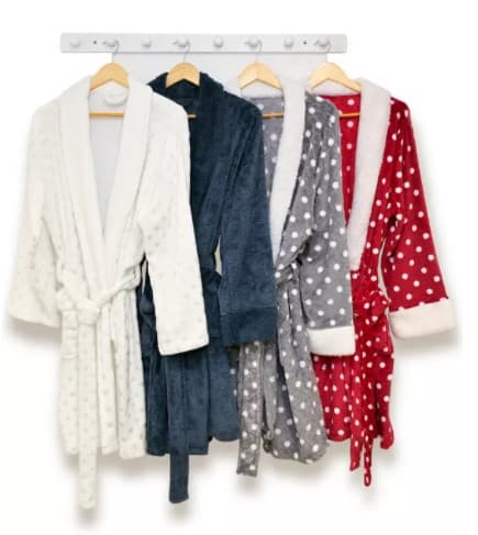 Macy's: Martha Stewart Collection Plush Bath Robe ONLY $25.20 (Reg. $60)