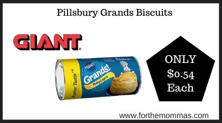Giant: Pillsbury Grands Biscuits