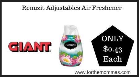 Giant: Renuzit Adjustables Air Freshener