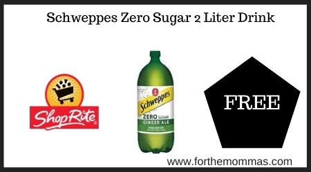 ShopRite: Schweppes Zero Sugar 2 Liter Drink
