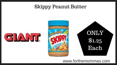 Giant: Skippy Peanut Butter