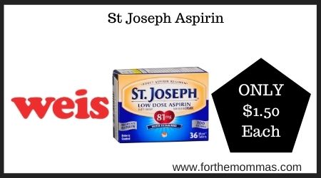 Weis: St Joseph Aspirin
