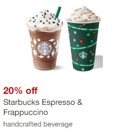 Starbucks Espresso & Frappuccino Drinks