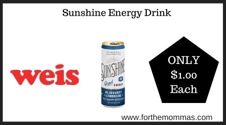 Weis: Sunshine Energy Drink