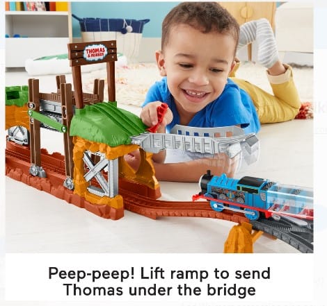 Walmart: Thomas & Friends Walking Bridge Motorized Train Set, 32 Pieces $24.84 {Reg $40}