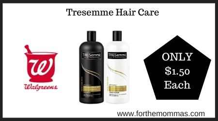 Walgreens: Tresemme Hair Care