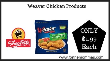 Weaver Chicken Products