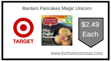 Target: Bantam Pancakes Magic Unicorn Only $2.49