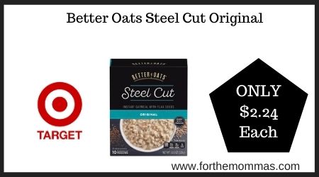 Target: Better Oats Steel Cut Original