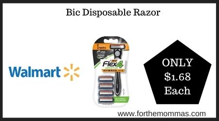 Walmart: Bic Disposable Razor