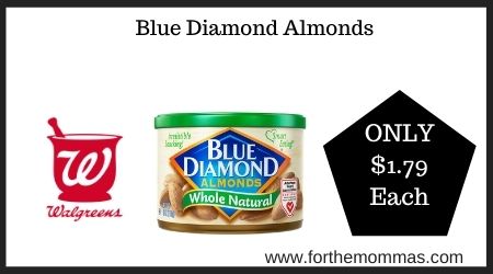 Walgreens: Blue Diamond Almonds