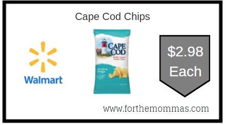 Walmart: Cape Cod Chips ONLY $2.98 Each