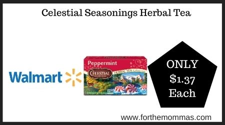 Walmart: Celestial Seasonings Herbal Tea