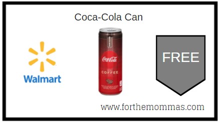 Walmart: Free Coca-Cola Can Thru 4/12