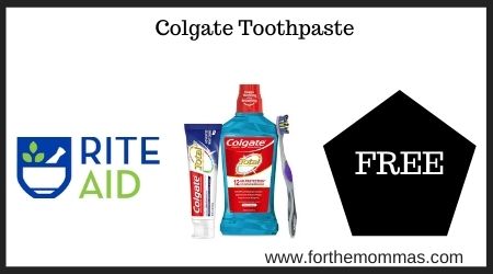 Rite Aid: Colgate Toothpaste