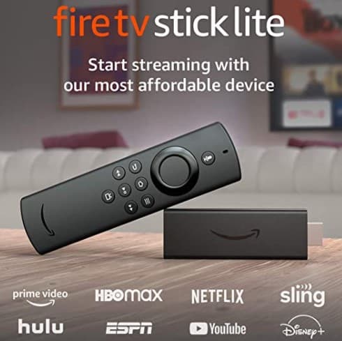 Amazon: Fire TV Stick Lite with Alexa Voice Remote Lite $21.99 {Reg $30}
