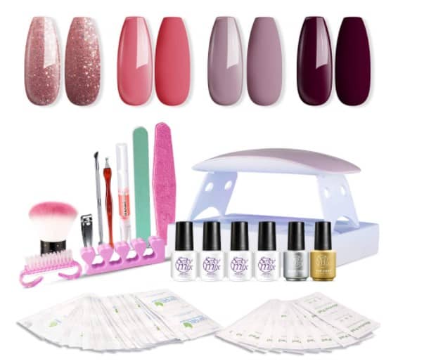 Amazon: 88-Piece Gel Nail Polish Kit with LED Nail Light ONLY $20.79