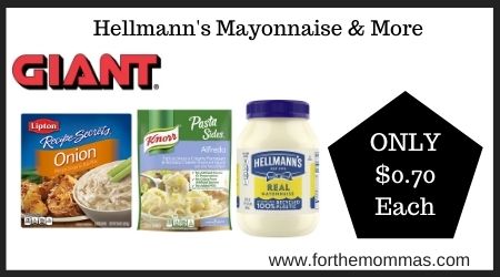 Giant: Hellmann's Mayonnaise & More
