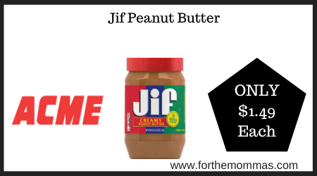 Acme: Jif Peanut Butter