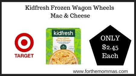 Target: Kidfresh Frozen Wagon Wheels Mac & Cheese