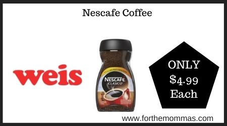 Weis: Nescafe Coffee