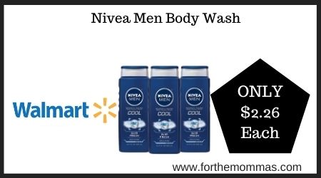 Walmart: Nivea Men Body Wash