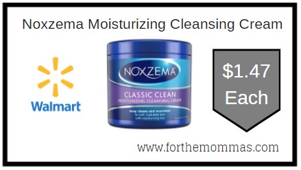 Walmart: Noxzema Moisturizing Cleansing Cream ONLY $1.47 Each 