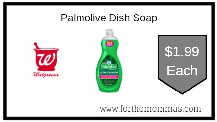 Walgreens: Palmolive Dish Soap ONLY $1.99 Each 