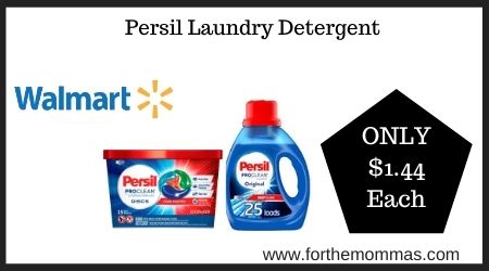 Walmart: Persil Laundry Detergent