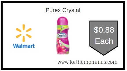 Walmart: Purex Crystal ONLY $0.88 Each