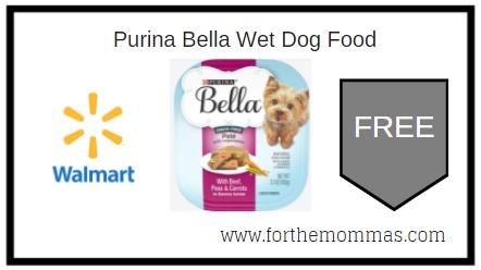 Walmart: FREE Purina Bella Wet Dog Food 
